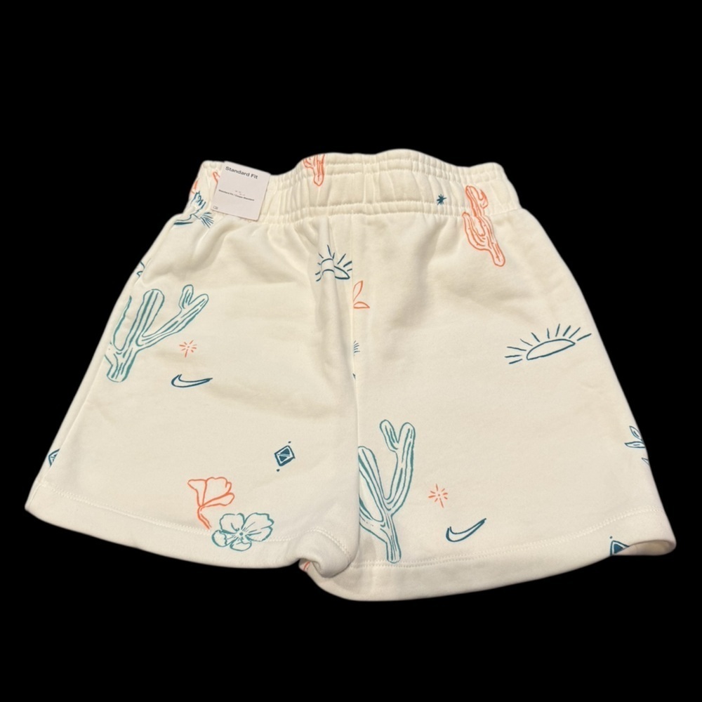 Nike Sportswear Women's Fleece Shorts Wild Oasis - Picture 4 of 5